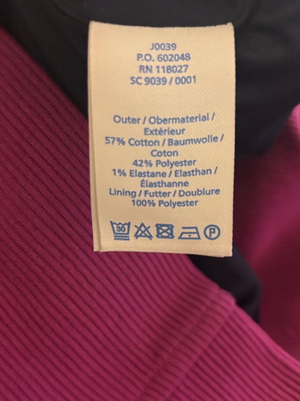 Boden Magenta Sheath Dress Size 10 - Picture 5 of 6